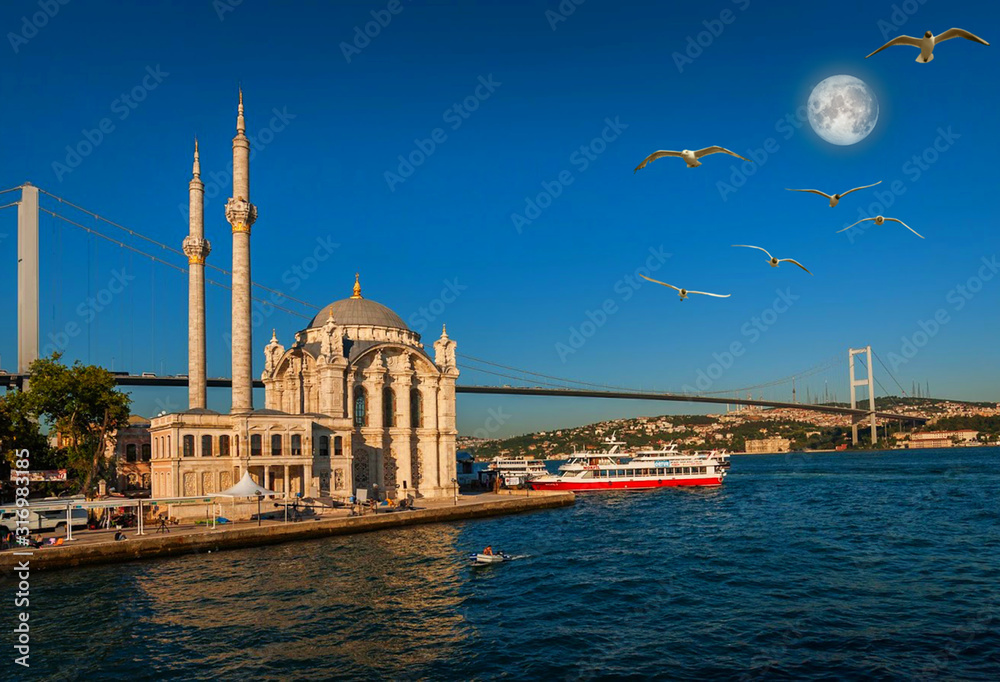 Naklejka premium örtaköy