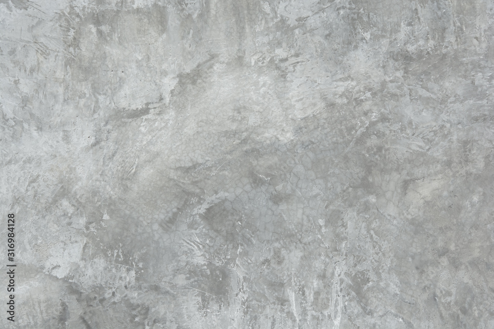 Naklejka premium Gray concrete wall dirty background. old dirty grunge cement wall background..
