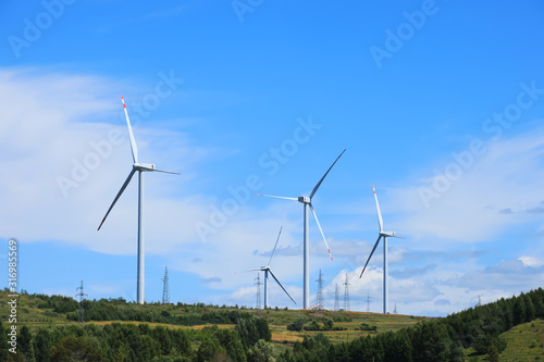 wind turbines