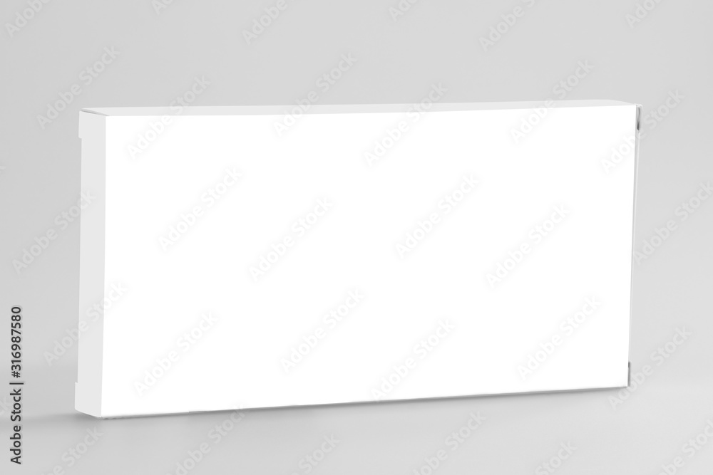 Fototapeta premium white boxes on a white background