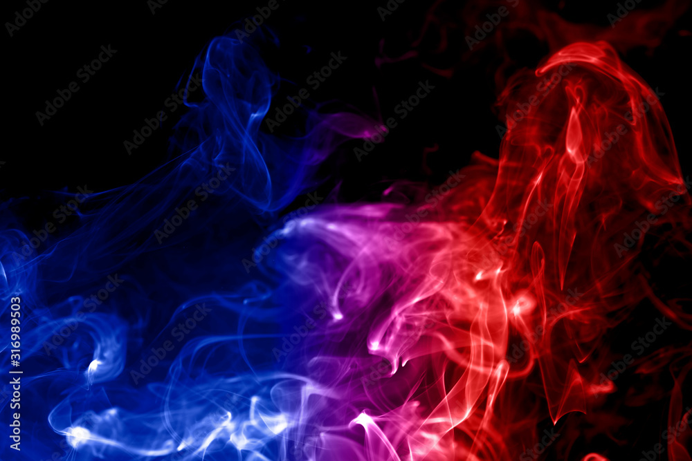 colorful smoke on dark background.abstract background from smoke colorful smoke on dark background.abstract background from smoke