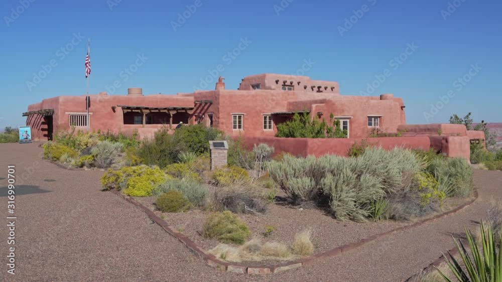 Beautiful Painted Desert Inn of Petrified Forest National Park Beautiful Painted Desert Inn of Petrified Forest National Park