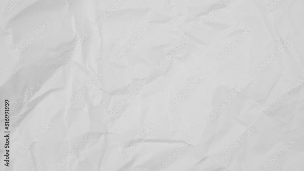 White creased paper texture background