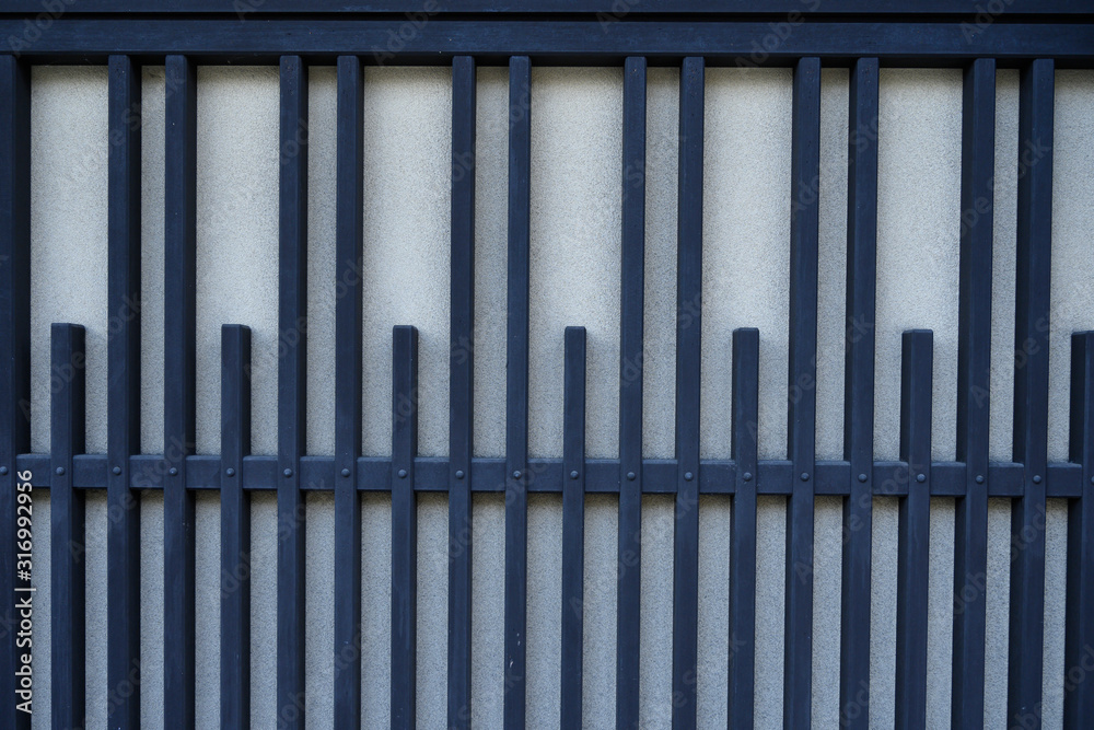 Patterned details of a wooden wall frame Patterned details of a wooden wall frame