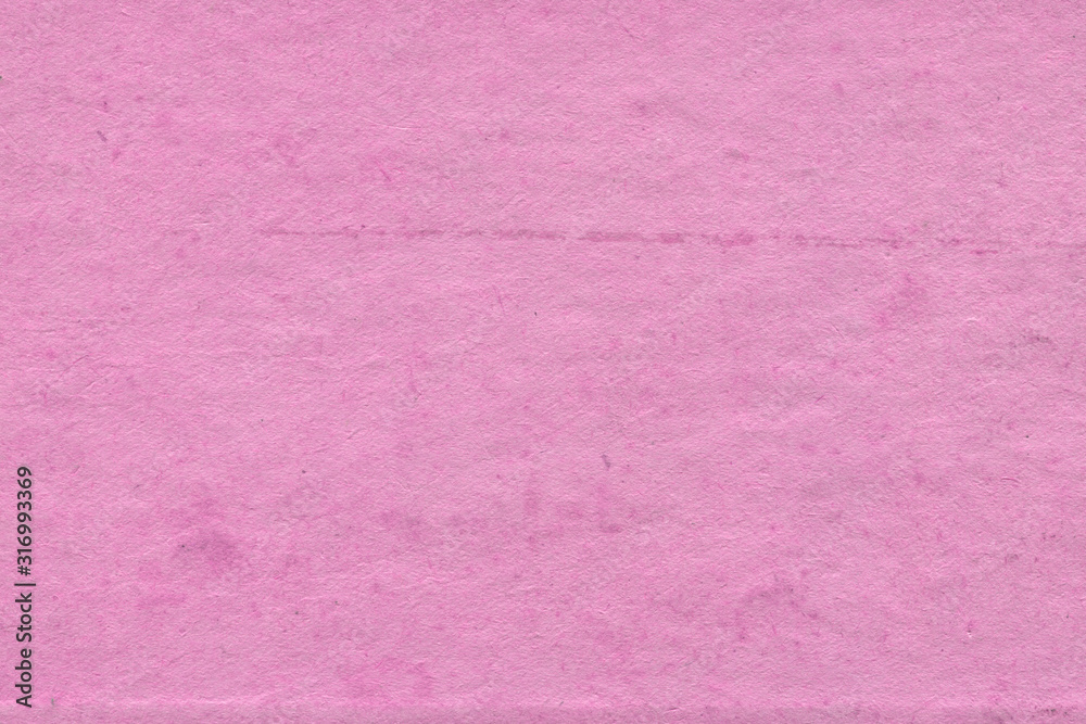 Fototapeta premium Cardboard pink abstract pattern texture close-up. Retro old paper background. Grunge concrete wall. Vintage blank wallpaper.