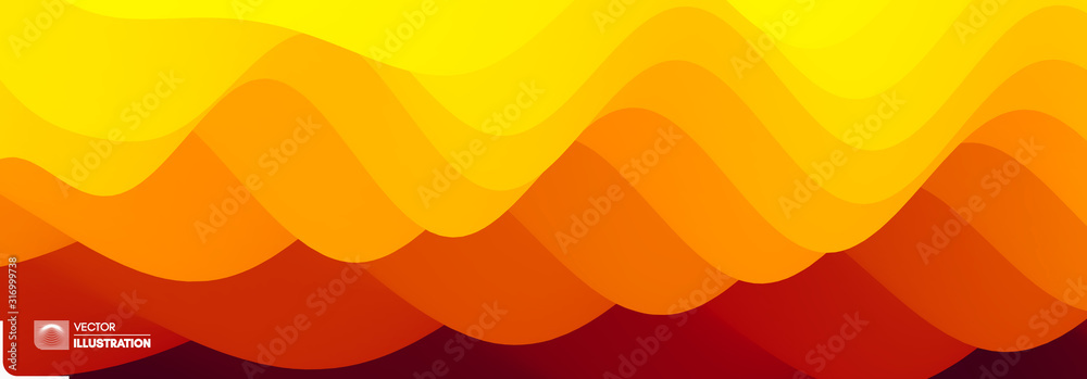 Abstract background with dynamic effect. Motion vector Illustration. Trendy gradients. Can be used for advertising, marketing, presentation. - obrazy, fototapety, plakaty 