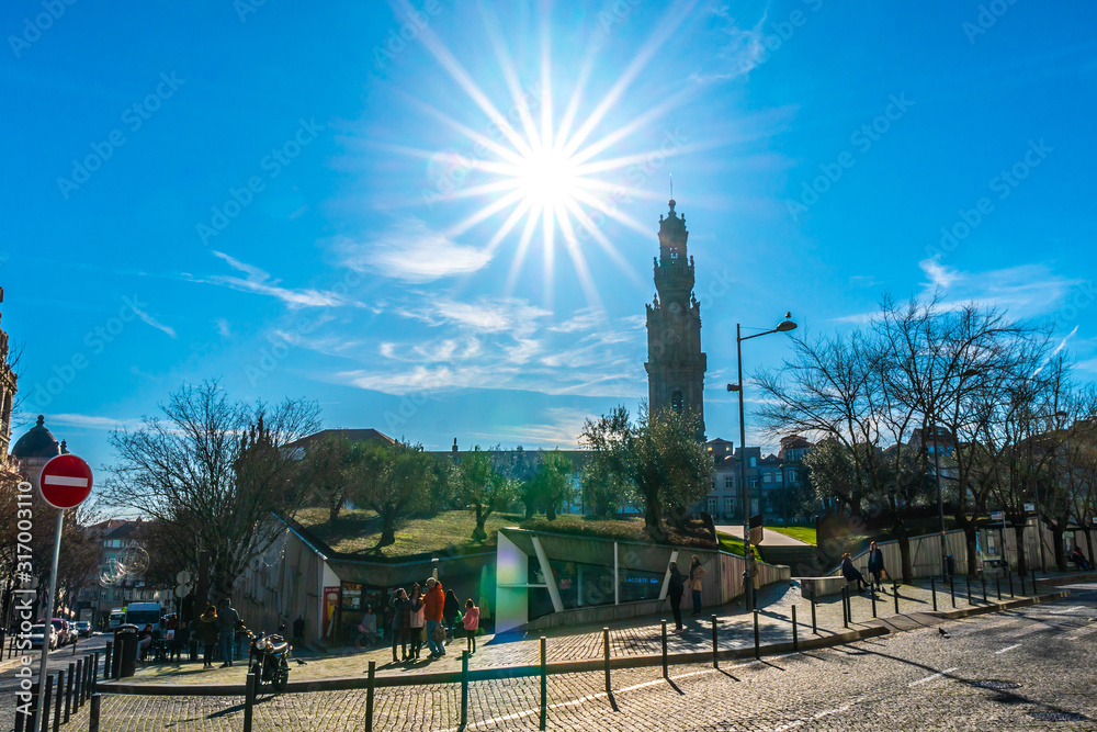 Fototapeta premium Porto Lisbon Square