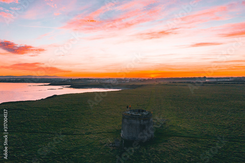 Photography Golden Hour Over The Martello Tower.