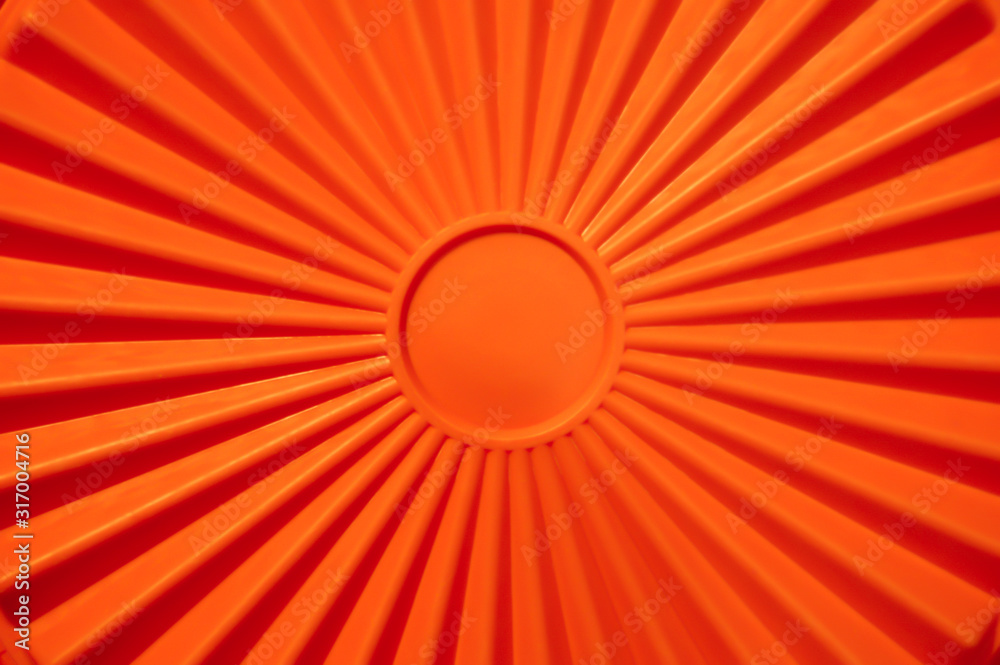 Geometric sun with sunbeams. Orange wallpaper. Geometric sun with sunbeams. Orange wallpaper.