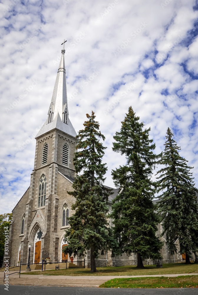 Cathedral of St. Peter-In-Chains in Peterborough, Ontario, Canada