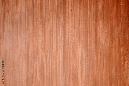 Fototapeta Naklejka Na Ścianę i Meble -  laminate wooden wall background. brown plywood texture. hardwood