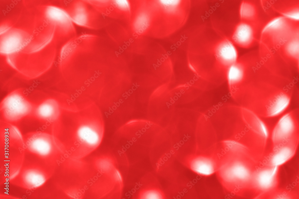 Red bokeh background. Concept of New Year, Christmas, Valentines, and All Celebrations. Red bokeh background. Concept of New Year, Christmas, Valentines, and All Celebrations.