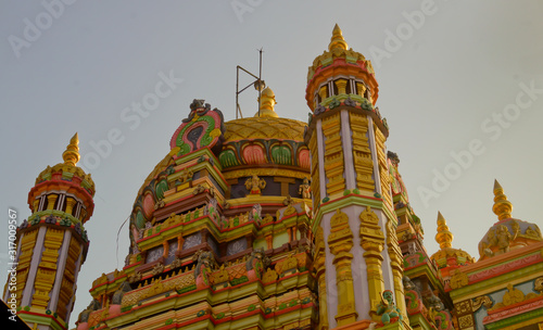 Shree Khandoba temple dome, Jejuri, Pune, Maharashtra.
