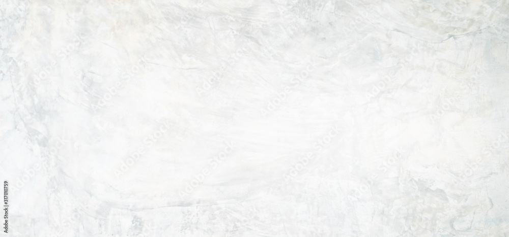 Obraz premium White or gray blank grunge concrete or cement wall texture abstract background