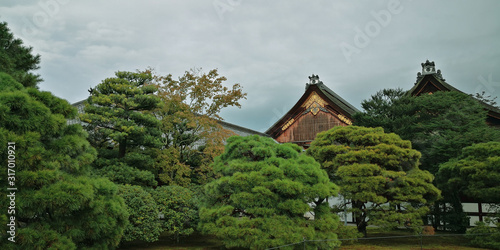 Big Palace in Kyoto Japan photo