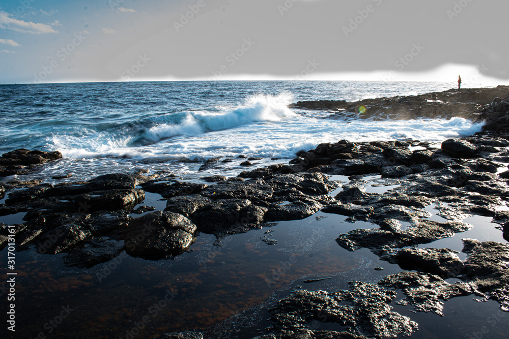 Obraz premium Rock and Wave