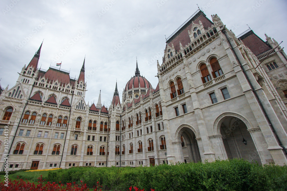 The building of Hungarian Parliament