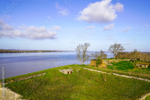 Blaye Citadel unesco world heritage site in Gironde river France