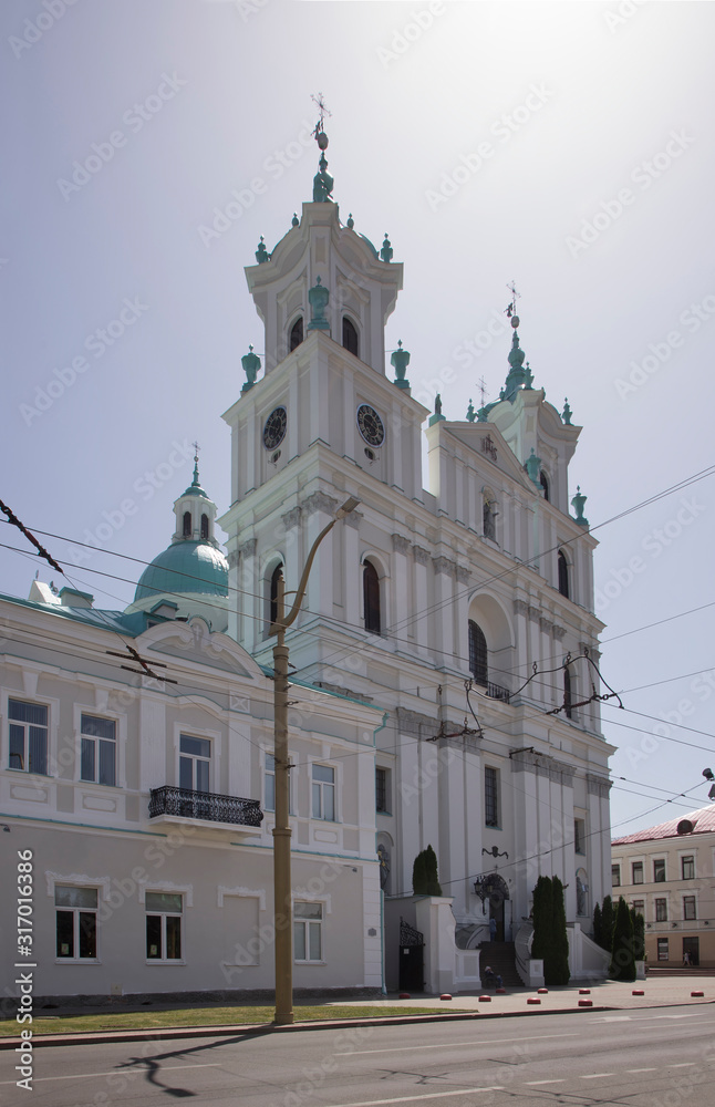 Cathedral of St. Francis Xavier in Grodno. Belarus