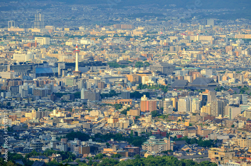 京都　大文字山からの眺め