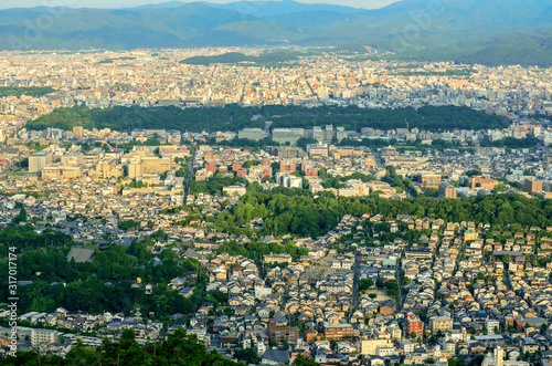 京都 大文字山からの眺め