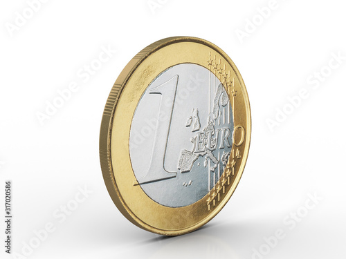 One euro coin