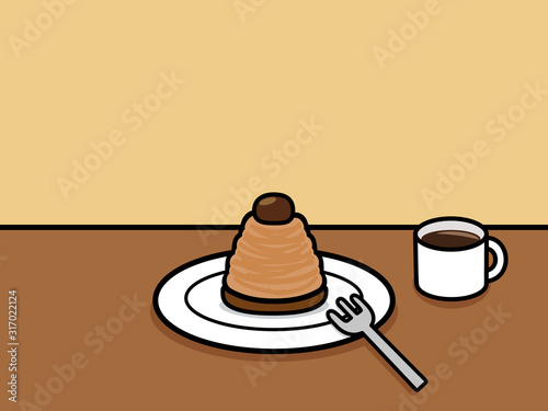 カフェタイム モンブラン（お家でカフェ）