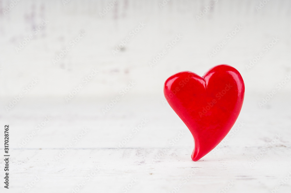 Heart close up on wooden background. Valentines day card Heart close up on wooden background. Valentines day card