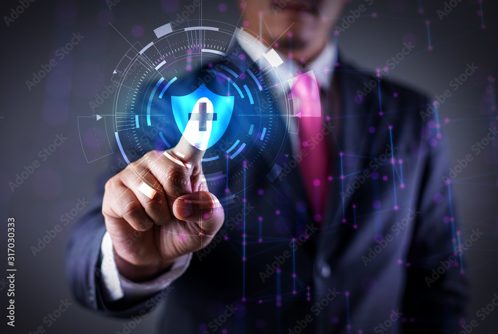 Protection network security computer and remove virus. Concept cyber security. Protection network security computer and remove virus. Concept cyber security.
