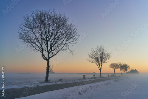 Winter in lower saxony © Sven
