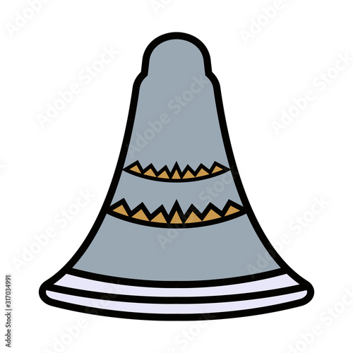 primitive weapon stone flat icon