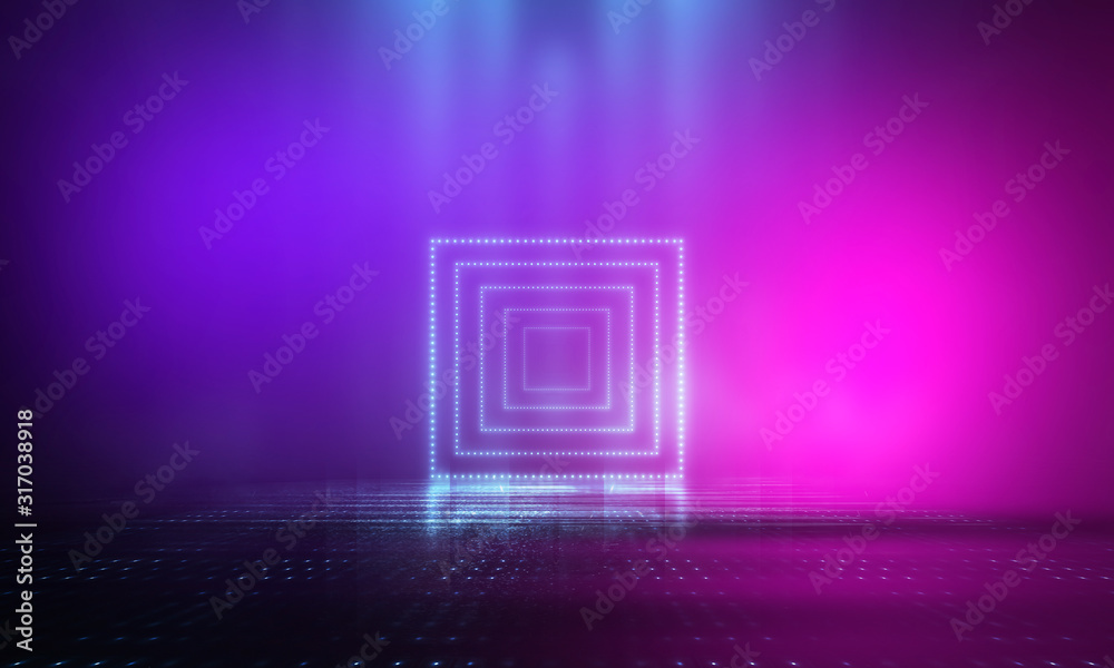 Ultraviolet abstract light. Light element, light line. Violet and pink gradient. Modern background, neon light. Empty stage, spotlights, neon. Abstract futuristic neon background. Ultraviolet abstract light. Light element, light line. Violet and pink gradient. Modern background, neon light. Empty stage, spotlights, neon. Abstract futuristic neon background.