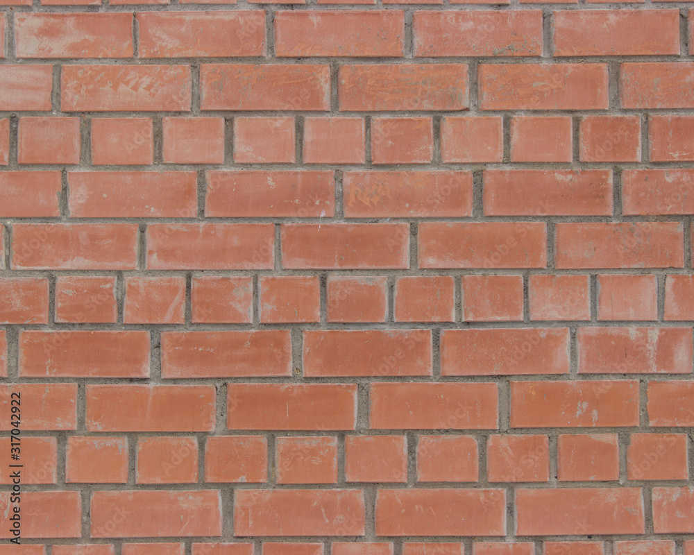 red brick wall background