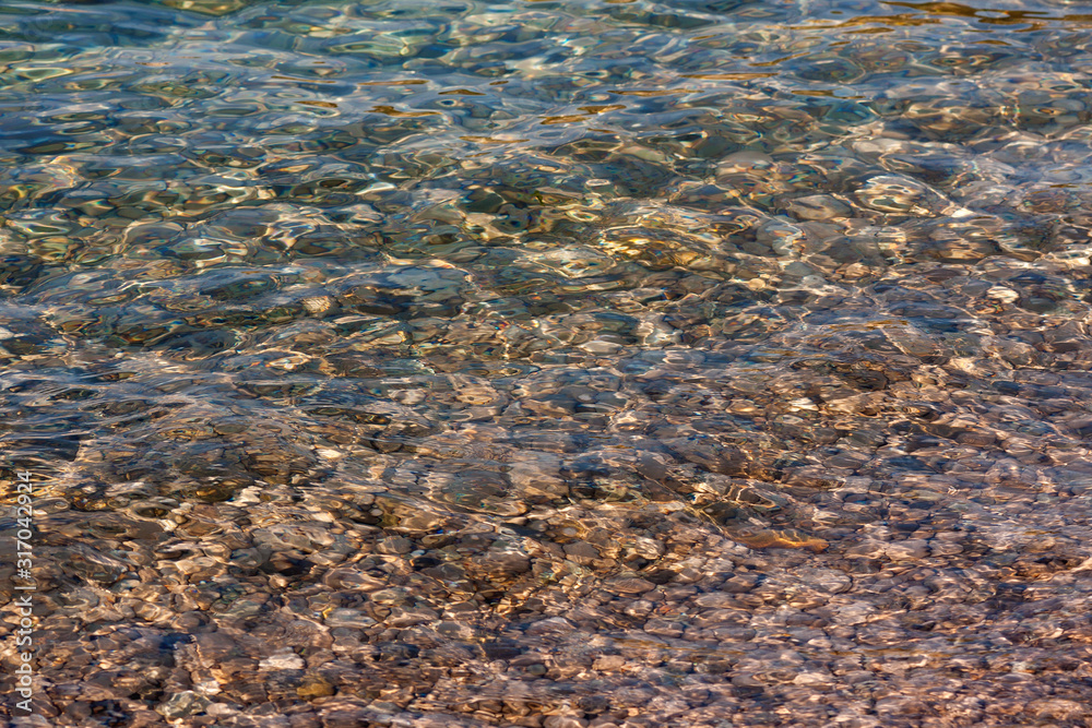 water background with ripples