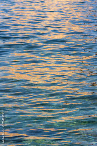 sunny water background