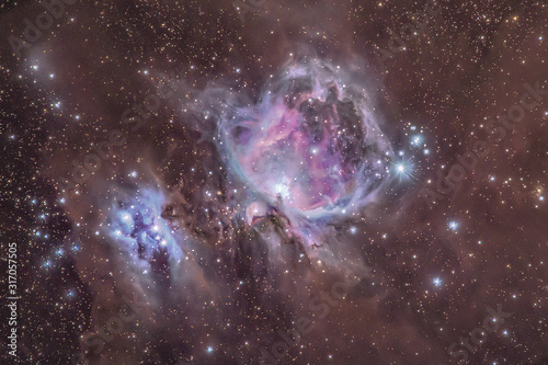 M42 The Great Orion Nebula 11 x 5 minute image stack, Cornwall, UK