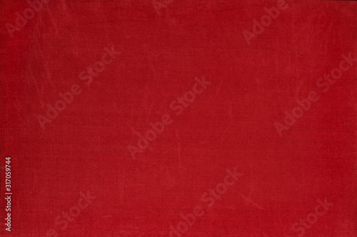 Natural grange fabric texture. Textile vintage  background. Abstract red backgrounds, empty template.
