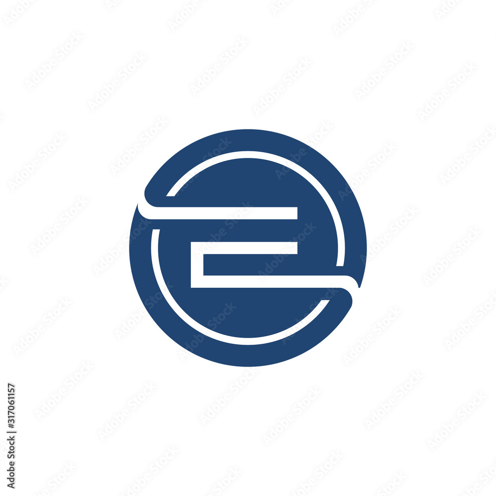 Letter E logo icon design template elements. Vector color sign. Letter E logo icon design template elements. Vector color sign.