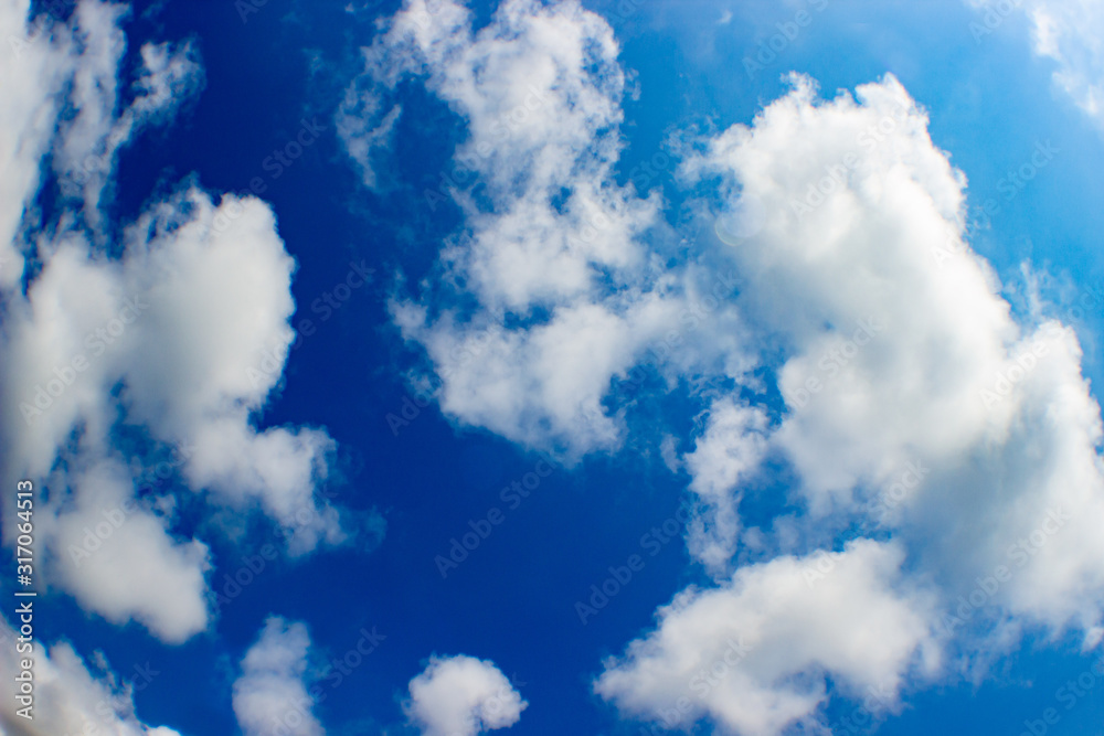 Obraz premium Clouds in the sky