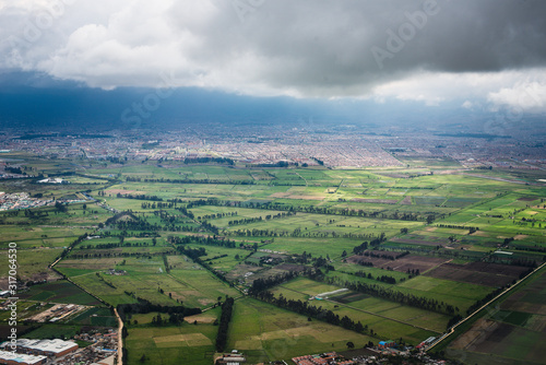 Sabanas de Bogotá, al rededores de la capital de colombia  photo