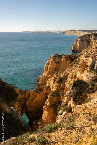 Ponta da Piedade in Lagos, in Portugal