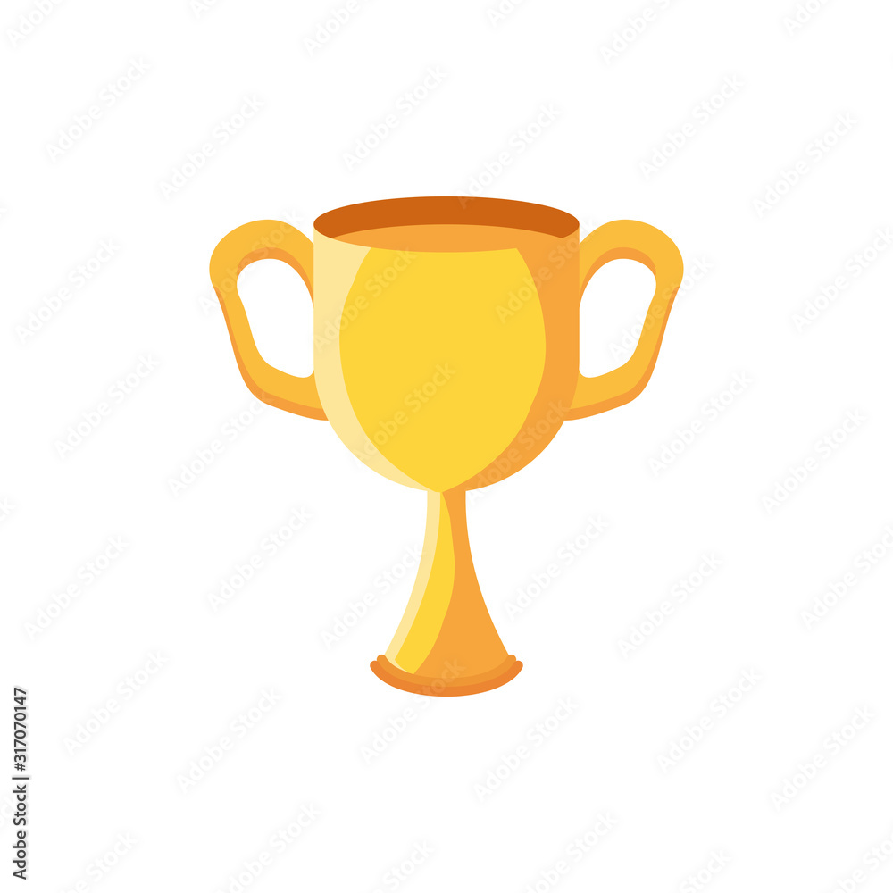 Isolated trophy icon vector design Isolated trophy icon vector design