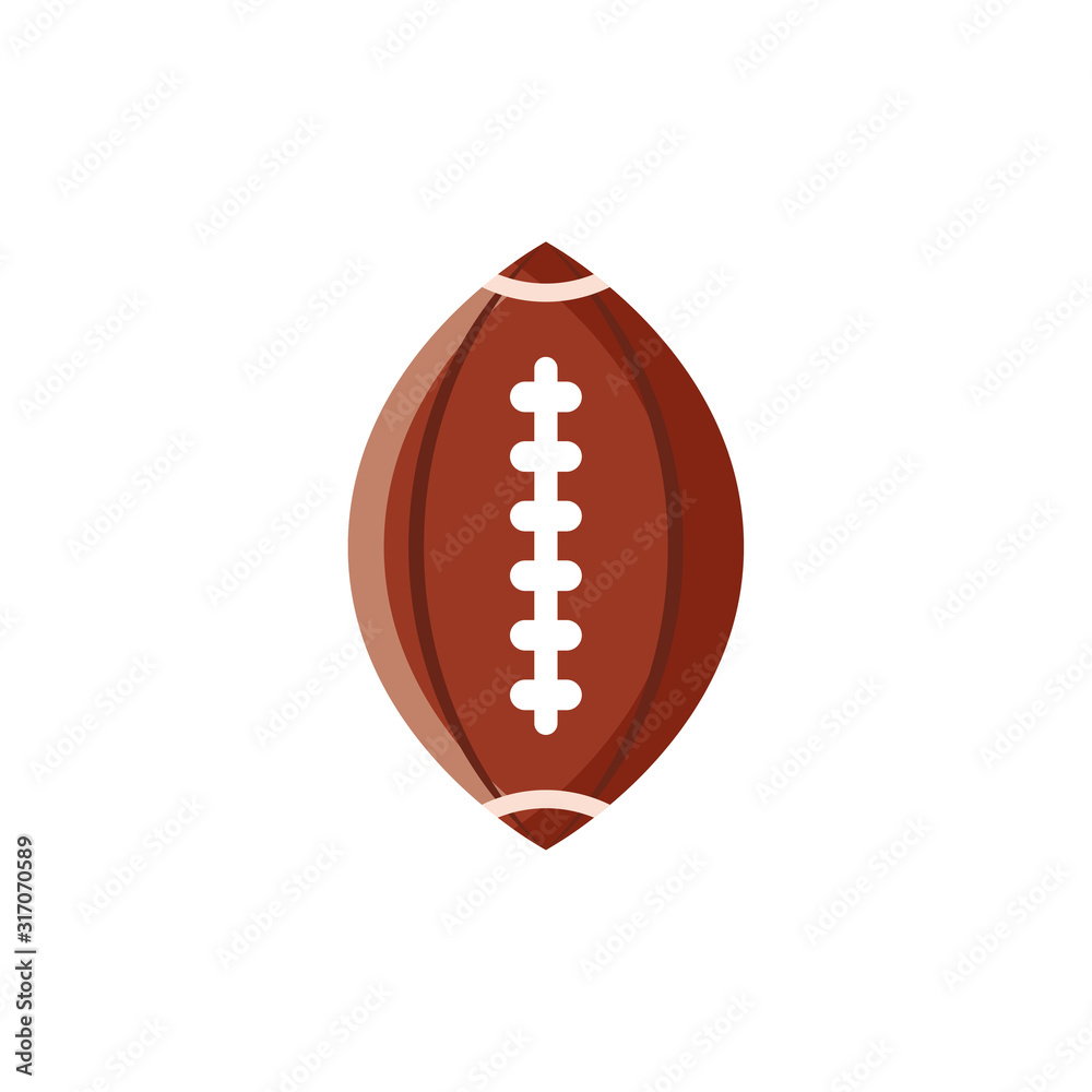 American football ball vector design American football ball vector design