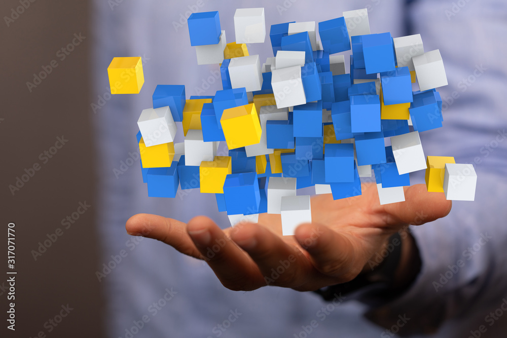 Cloud storage and Computing concept. Cloud storage and Computing concept.