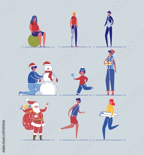 Christmas Holidays Preparation and Daily Routine.