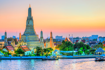 Keuken achterwand Bangkok Wat Arun tempel van dageraad  © Luciano Mortula-LGM