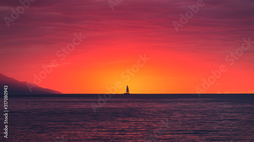 Sailing into the Sunset © Joe