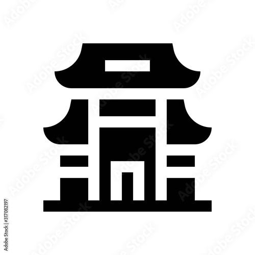 china new year related chines pagoda with solid design