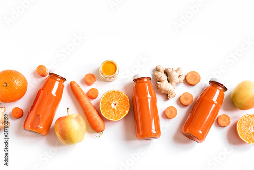 Obraz na płótnie Detox orange drink