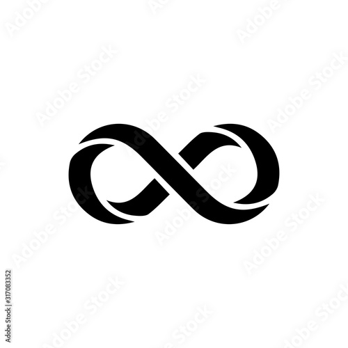 Infinity signage trendy